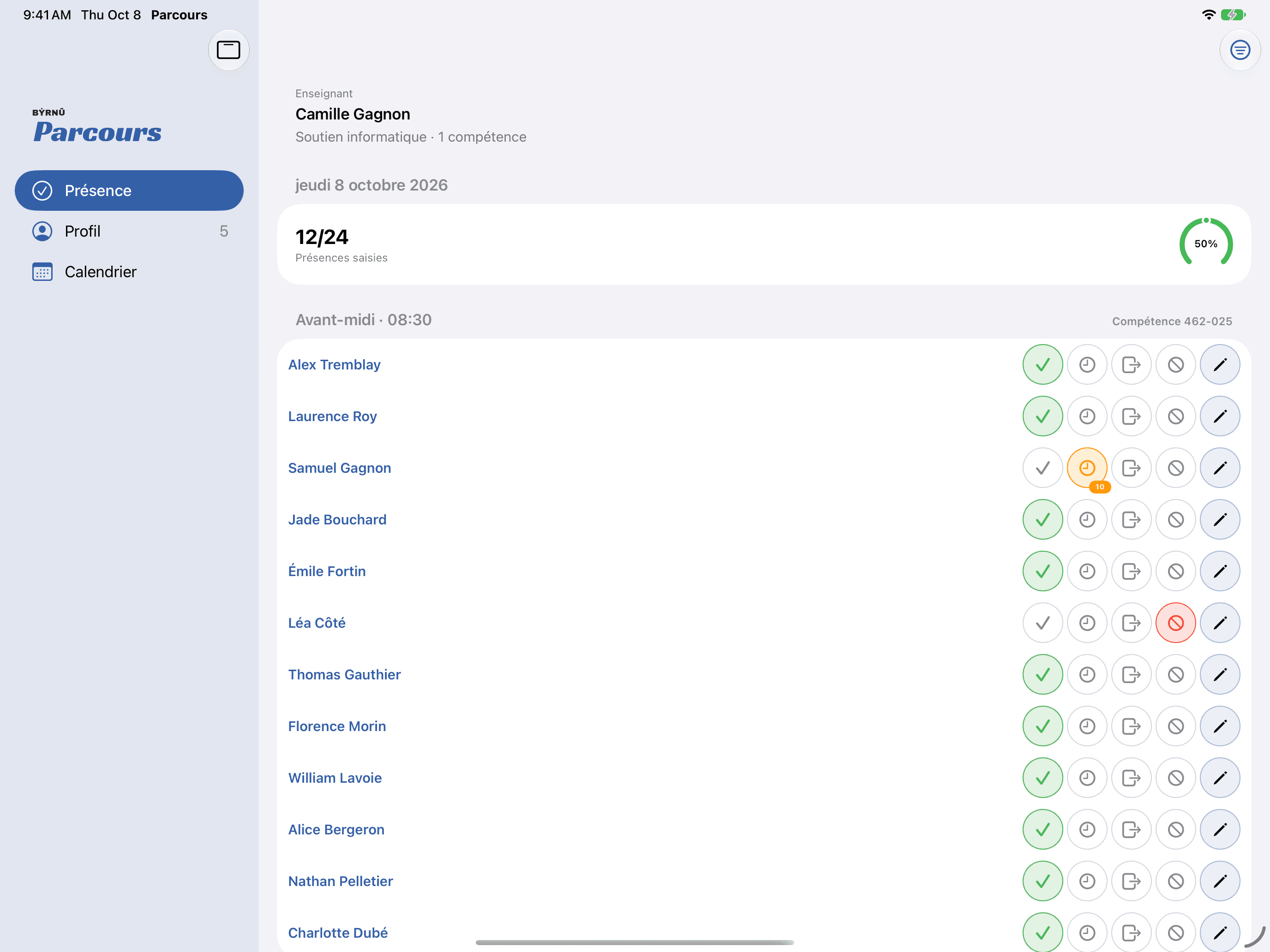 Parcours 10: Native Apps, Bilingual Interface and Rethought Exams