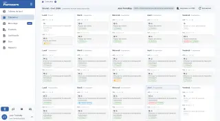 Espace élève — calendrier