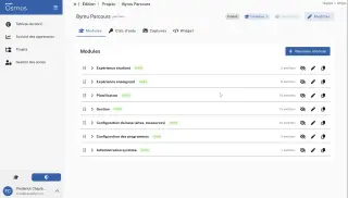 Edition de projet