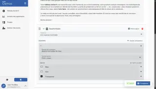 Widget - Questionnaire
